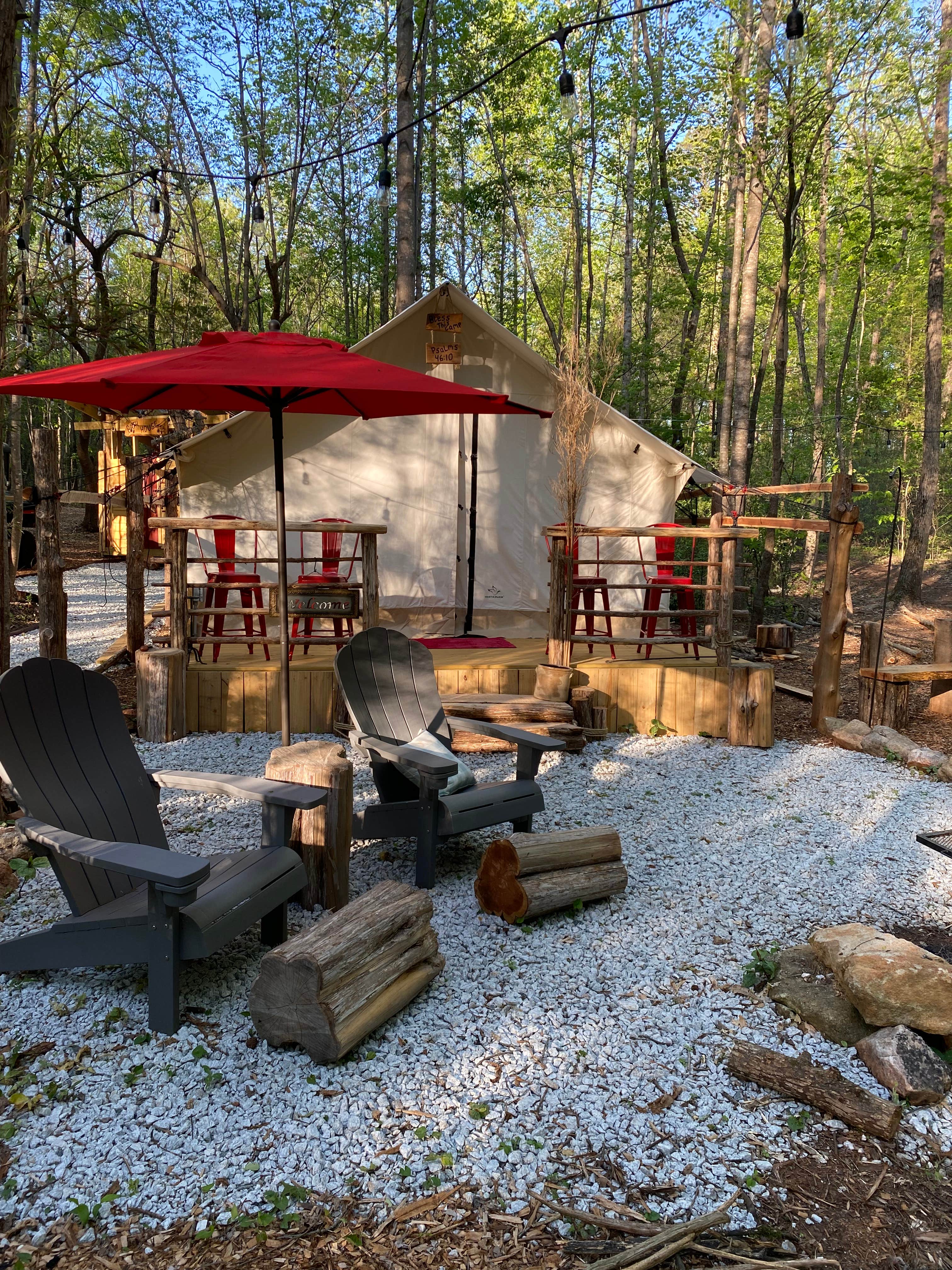 Camping near Tugaloo State Park Campground: Pap's Glamp on Lake Hartwell, Fair Play, South Carolina