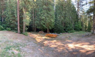 Camping near Half Moon Lake: Okiewash, Cusick, Washington