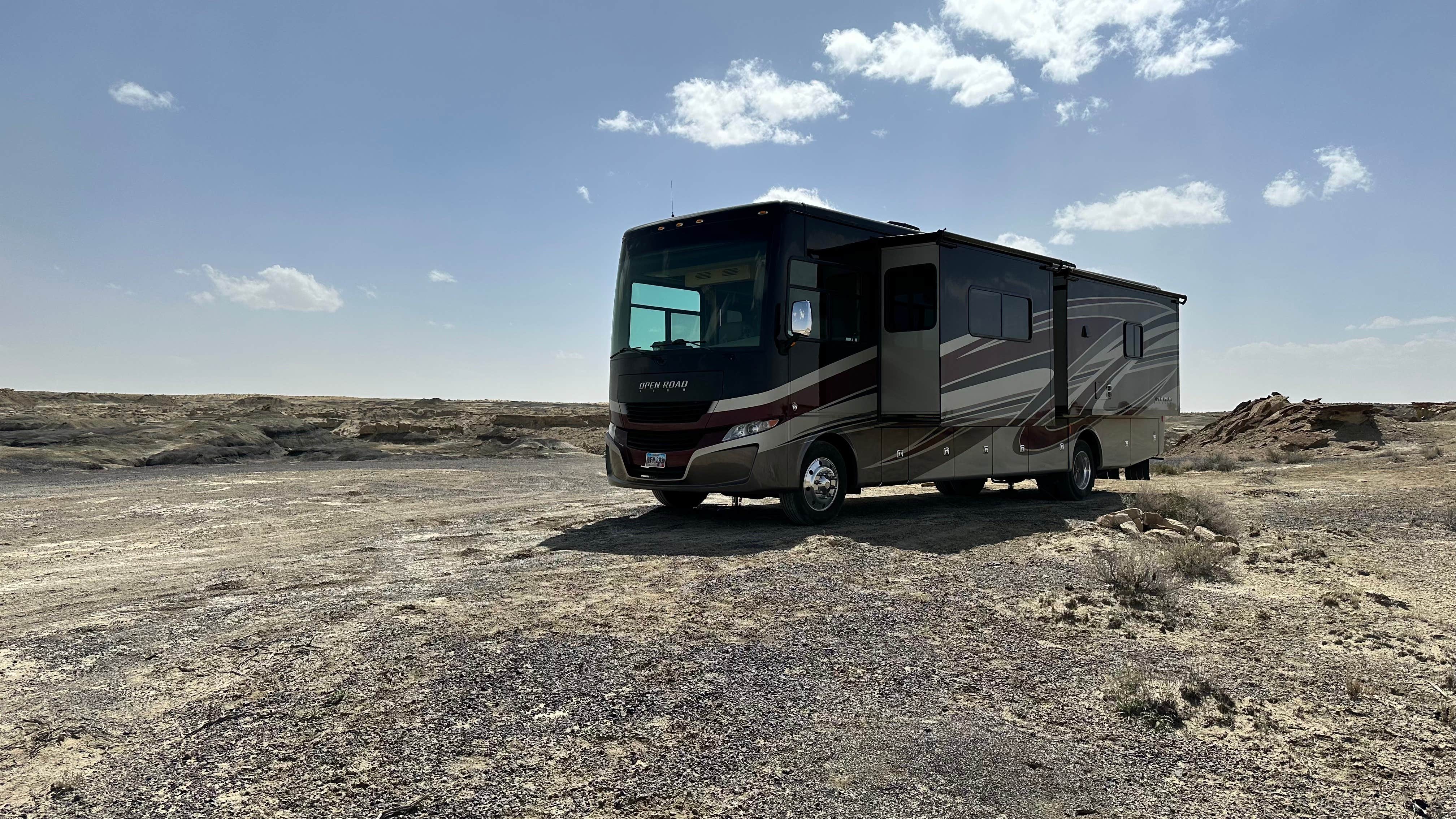 Ray & Terri F.'s photo of rv camping at Bisti/De-Na-Zin Wilderness | Dispersed Camping near Nageezi, NM
