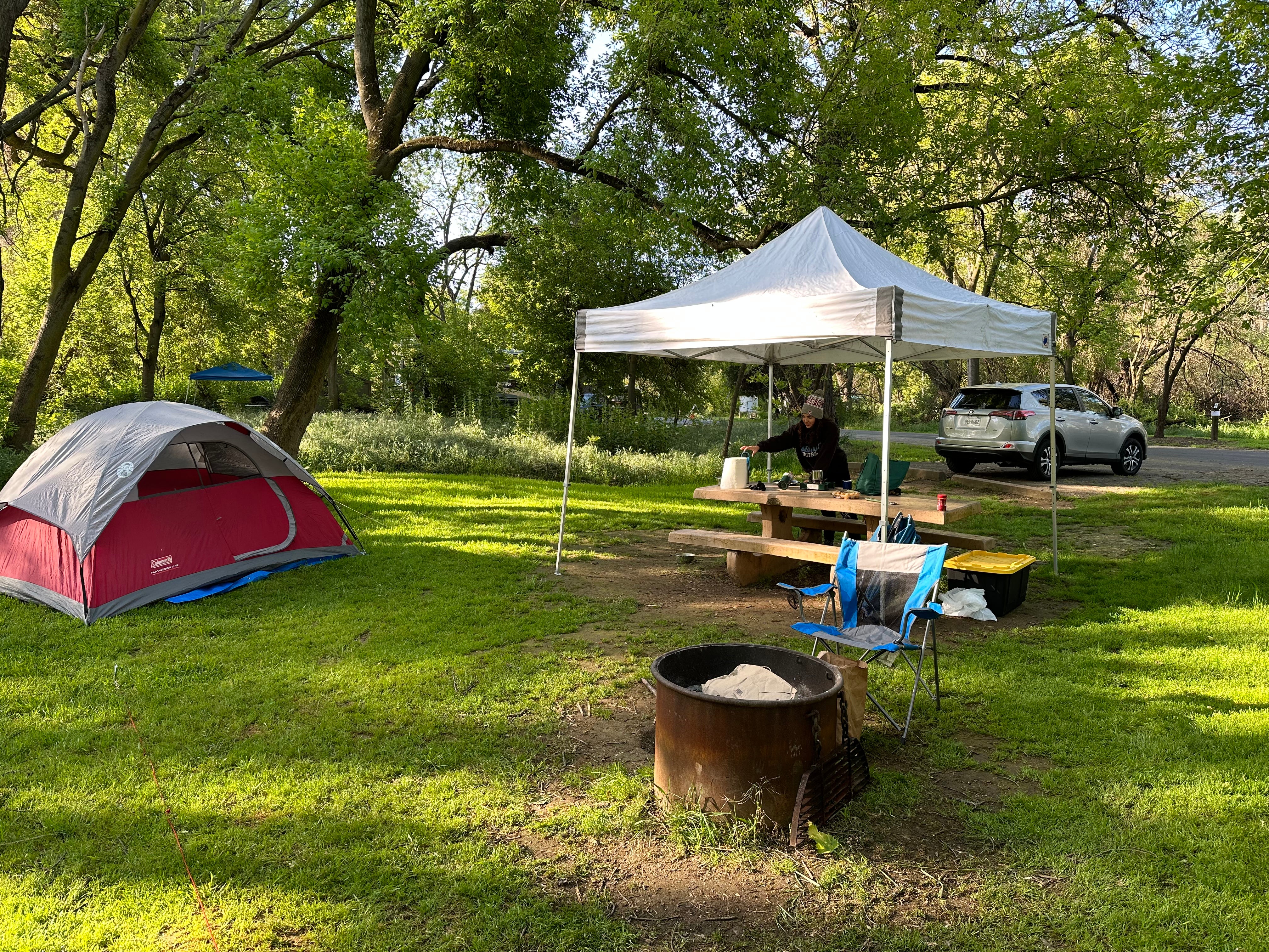 Camper submitted image from Caswell Memorial State Park Campground - 1