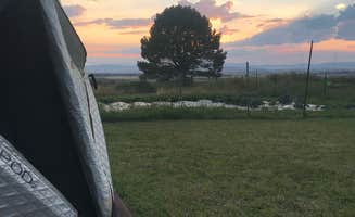 Meredith T.'s photo of tent camping at Mere’s Magic Trout Pond near Flathead National Forest