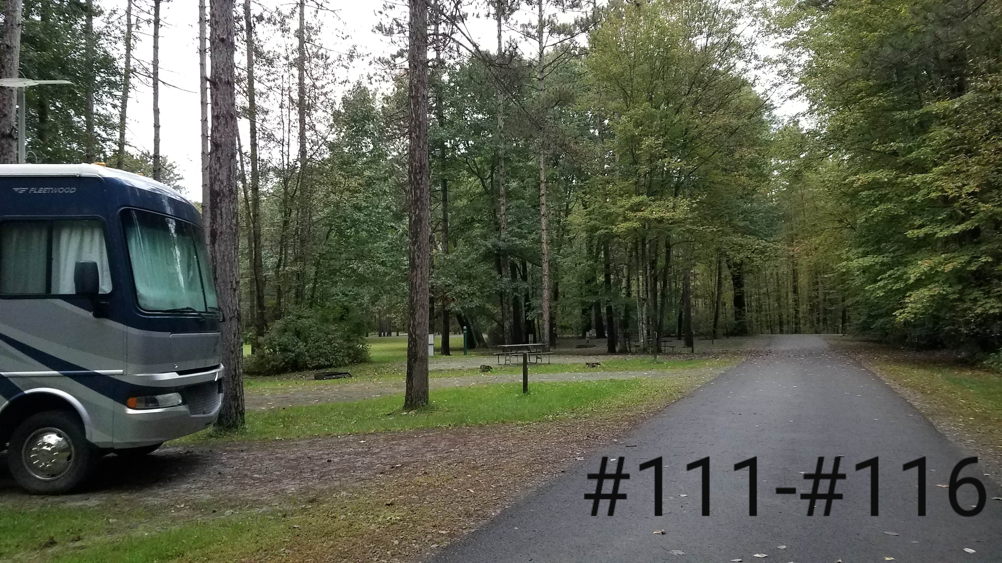 Mary S.'s photo of rv camping at Chenango Valley State Park Campground near Binghamton, NY