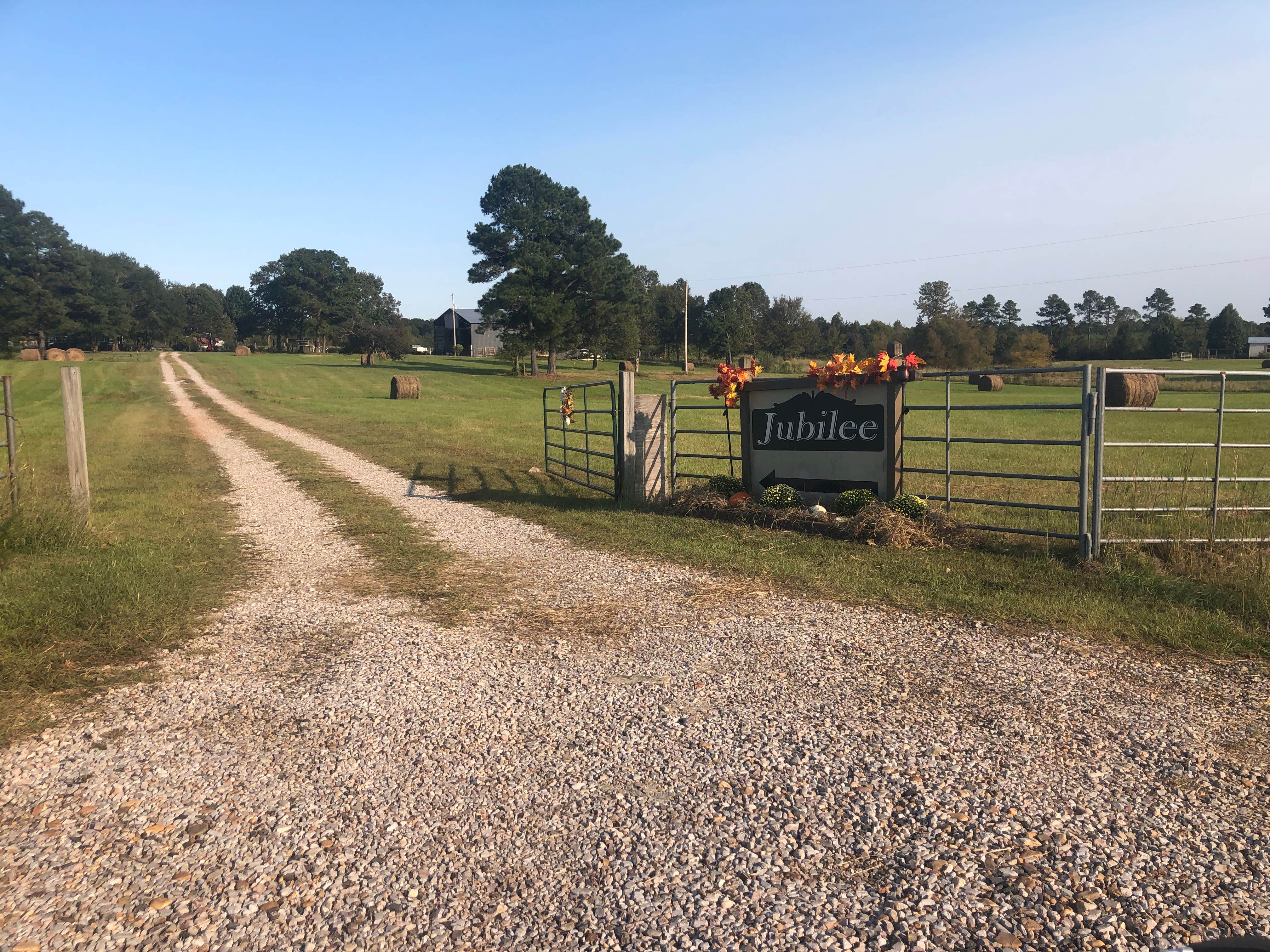 Camper-submitted photo at Jubilee Farms Campground in Leola, Arkansas near White Hall, AR