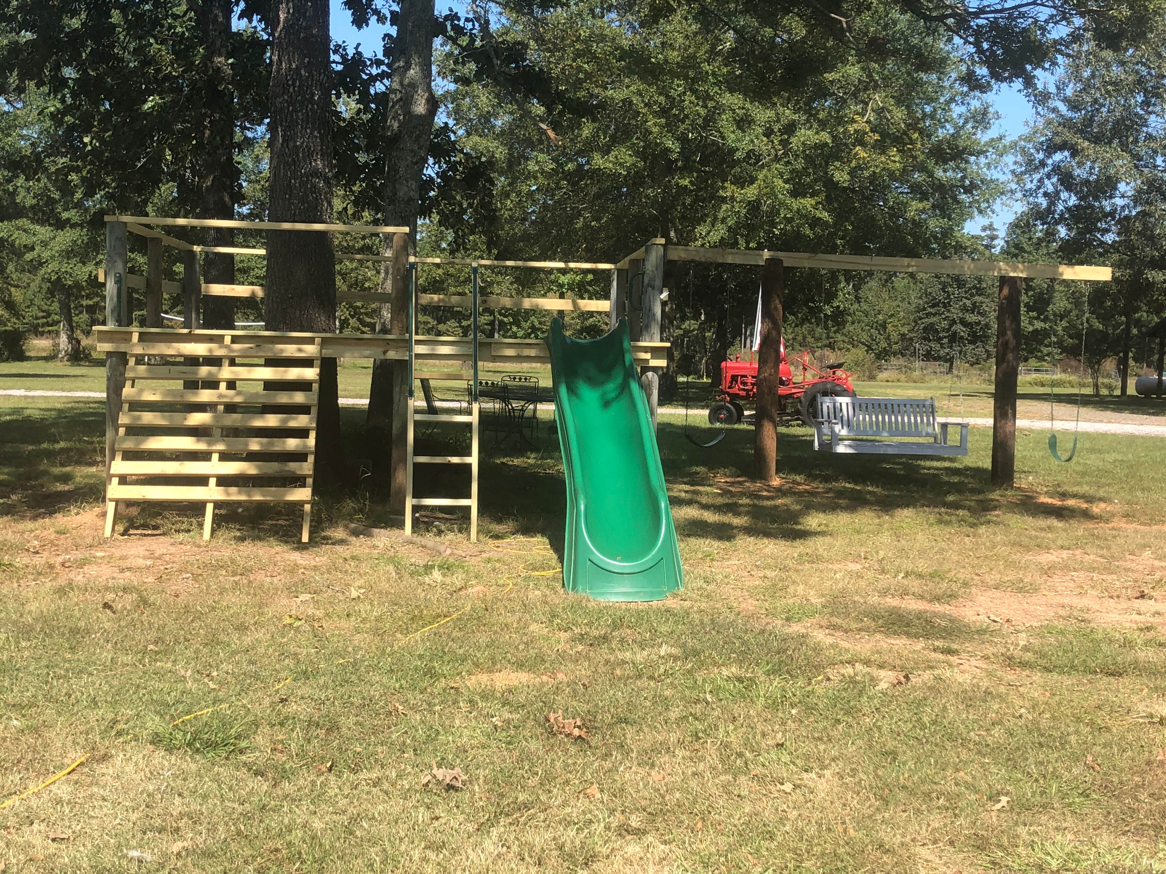 Camper-submitted photo at Jubilee Farms Campground in Leola, Arkansas near White Hall, AR