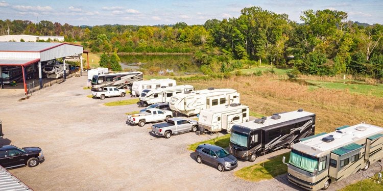 Camper submitted image from Hawkins Pointe RV Park - 2