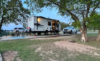 Maggie C.'s photo of camping with pets at Lake Carl Blackwell near Oklahoma City, OK