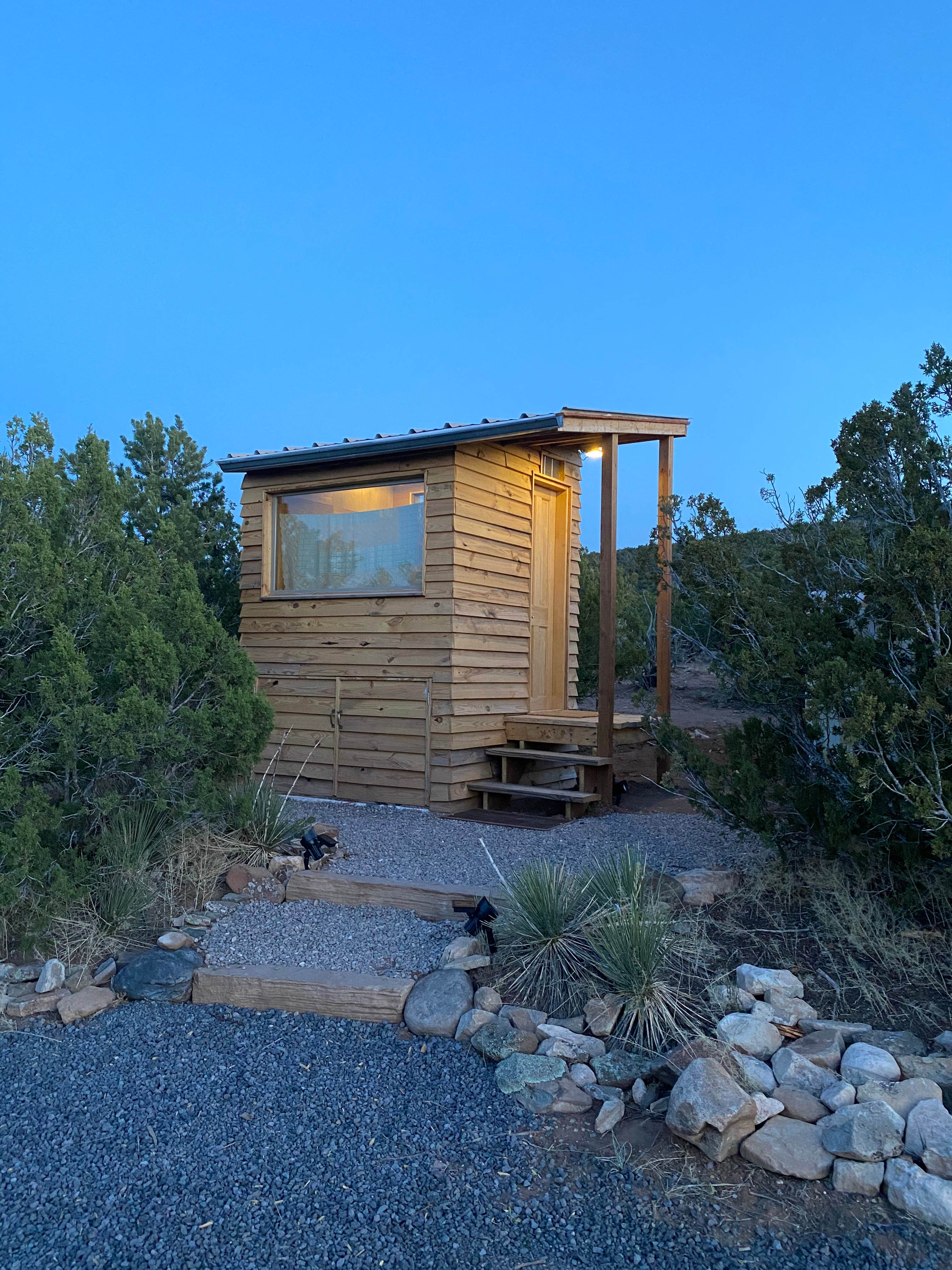 Northcedarmoon's photo of glamping accommodations at NORTH CEDAR MOON near Glorieta, NM