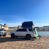 Review photo of Lone Rock Beach Primitive Camping Area — Glen Canyon National Recreation Area by Meggy B., April 23, 2023