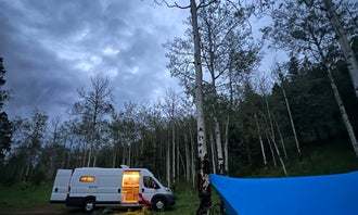 Camping near Jemez Boondocking: FR376 Dispersed, Jemez Springs, New Mexico
