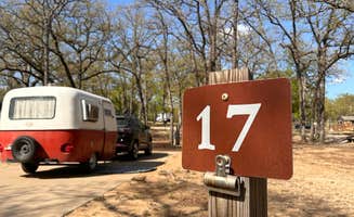 Lynzie T.'s photo of rv camping at Osage Hills State Park Campground near Pawhuska, OK