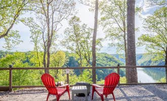 Camping near Charles Creek Campground: Bear Bluff Retreat above Center Hill Lake, Walling, Tennessee