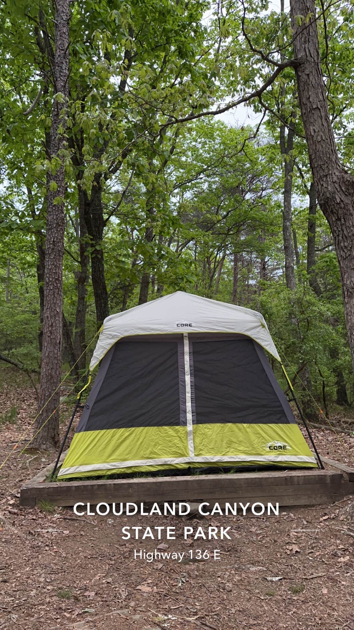 Megan C.'s photo at Cloudland Canyon State Park Campground near Trenton, GA