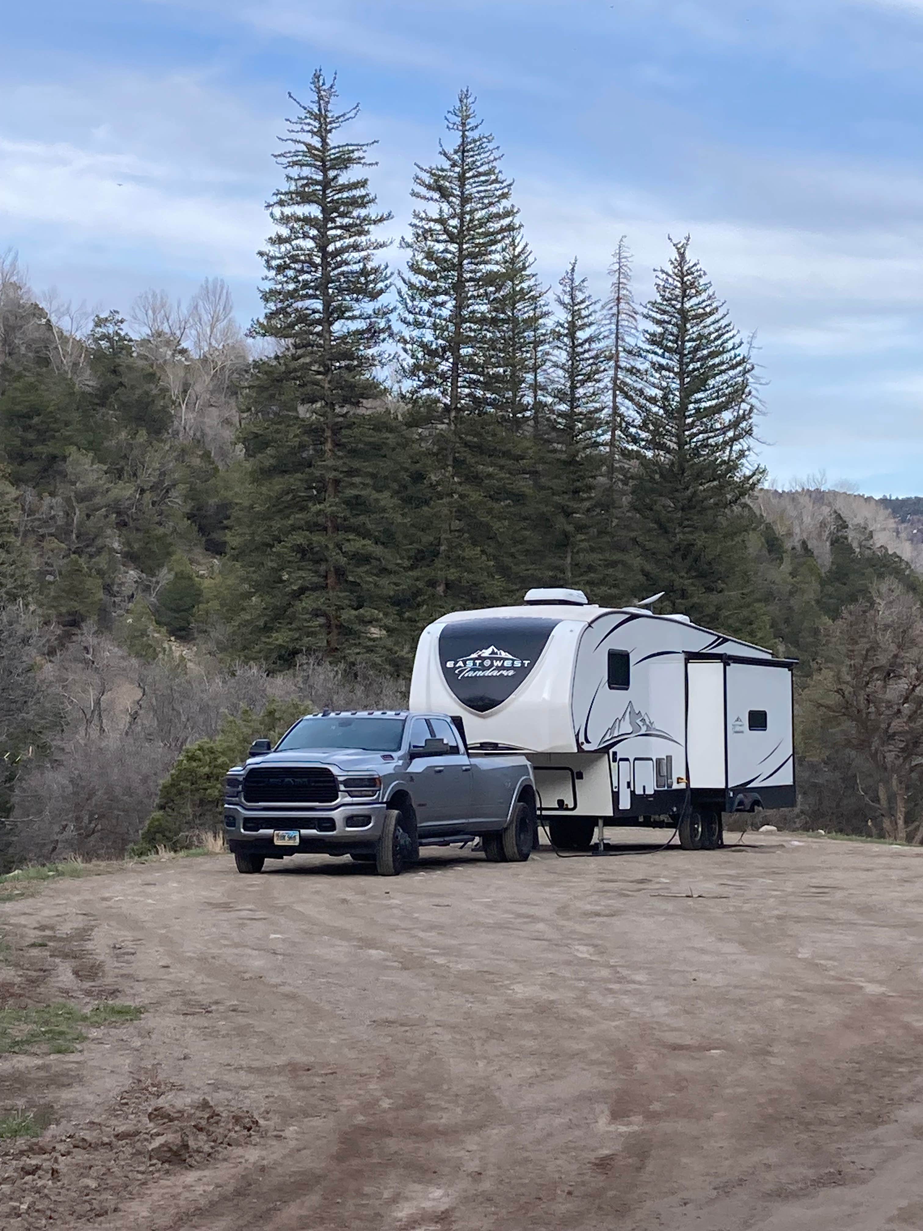 Clayton W.'s photo of rv camping at Deep Creek Campground near Glenwood Springs, CO