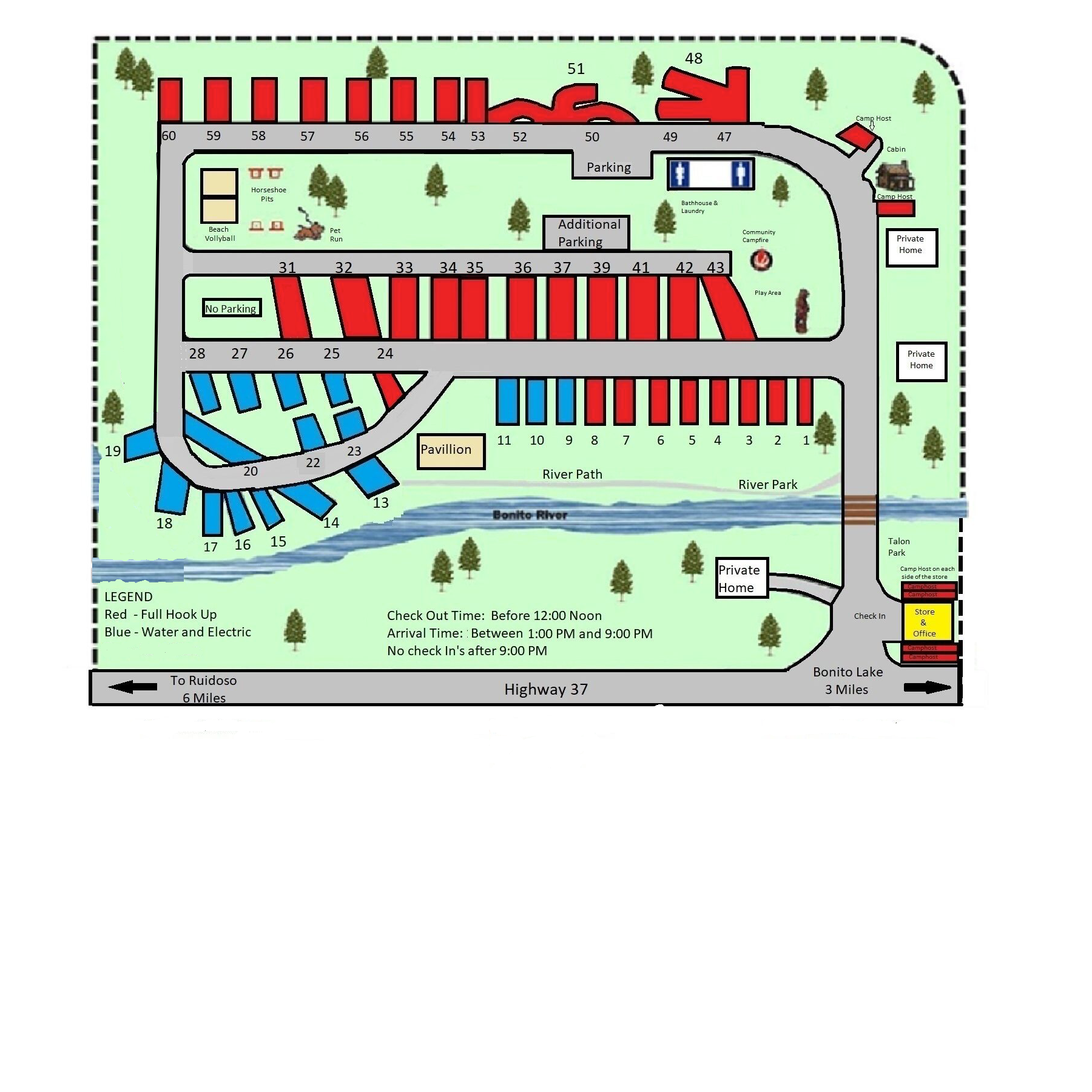 Camper-submitted photo at Bonito Hollow RV Park & Campground near Ruidoso, NM