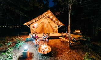 Camping near Pine Ridge Campground: Huttopia Southern Maine, Sanford, Maine
