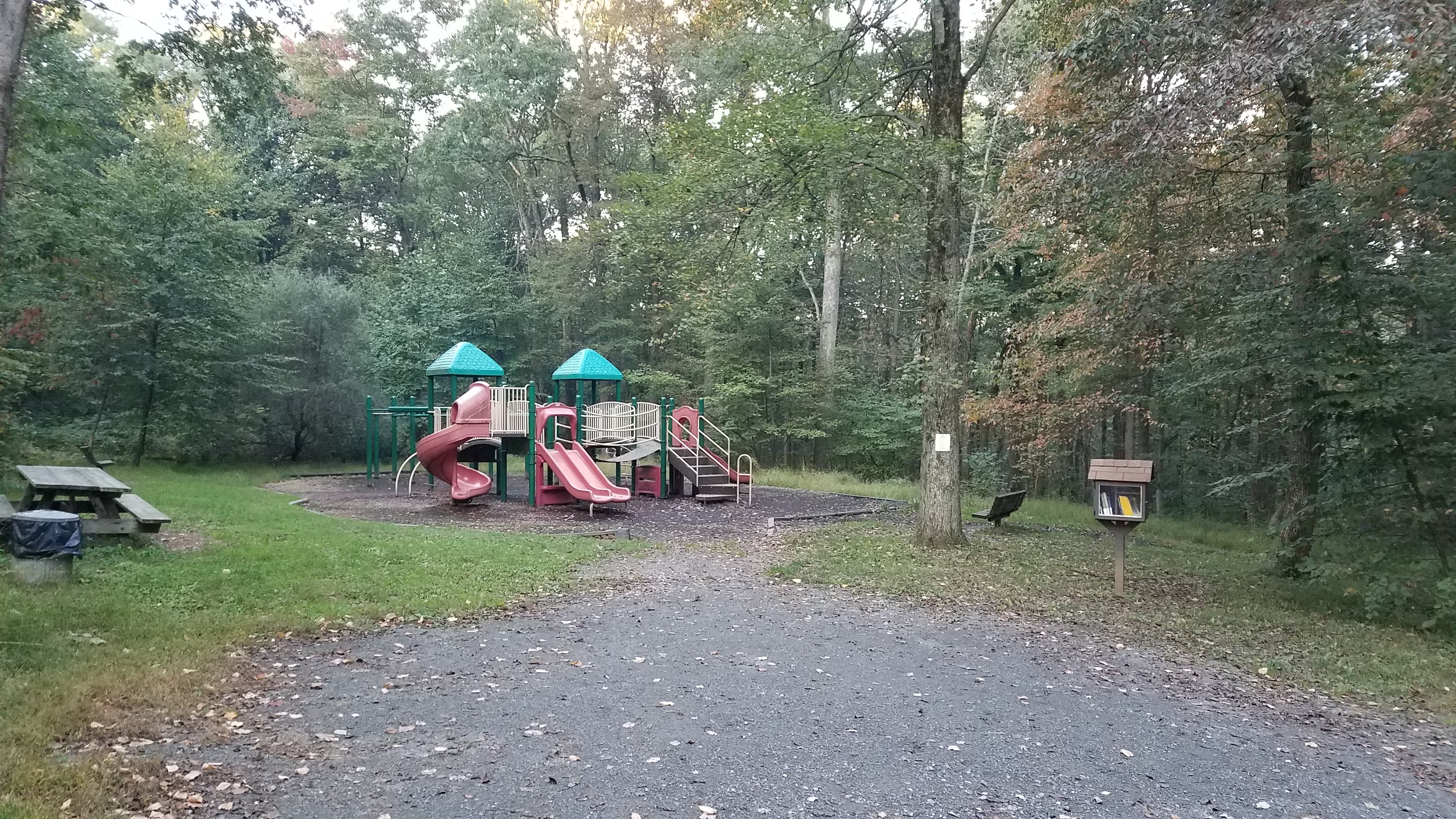 Playground near the entrance to Loop A