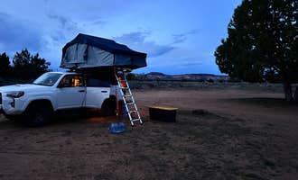Camping near Zion Glamping Adventures: Elephant Cove Staging Area, Hildale, Utah