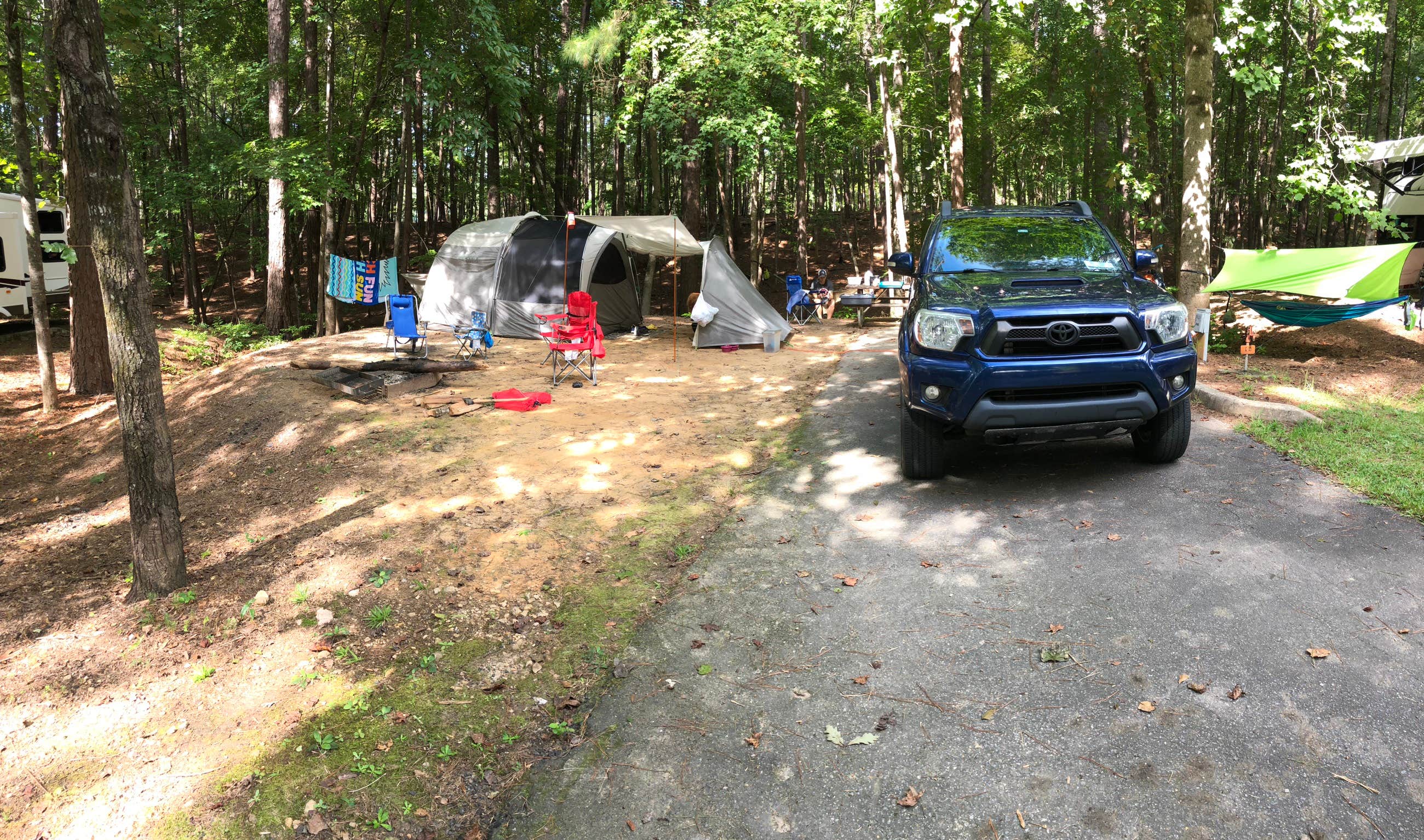Whitney S.'s photo of tent camping at Wind Creek State Park Campground near Auburn, AL