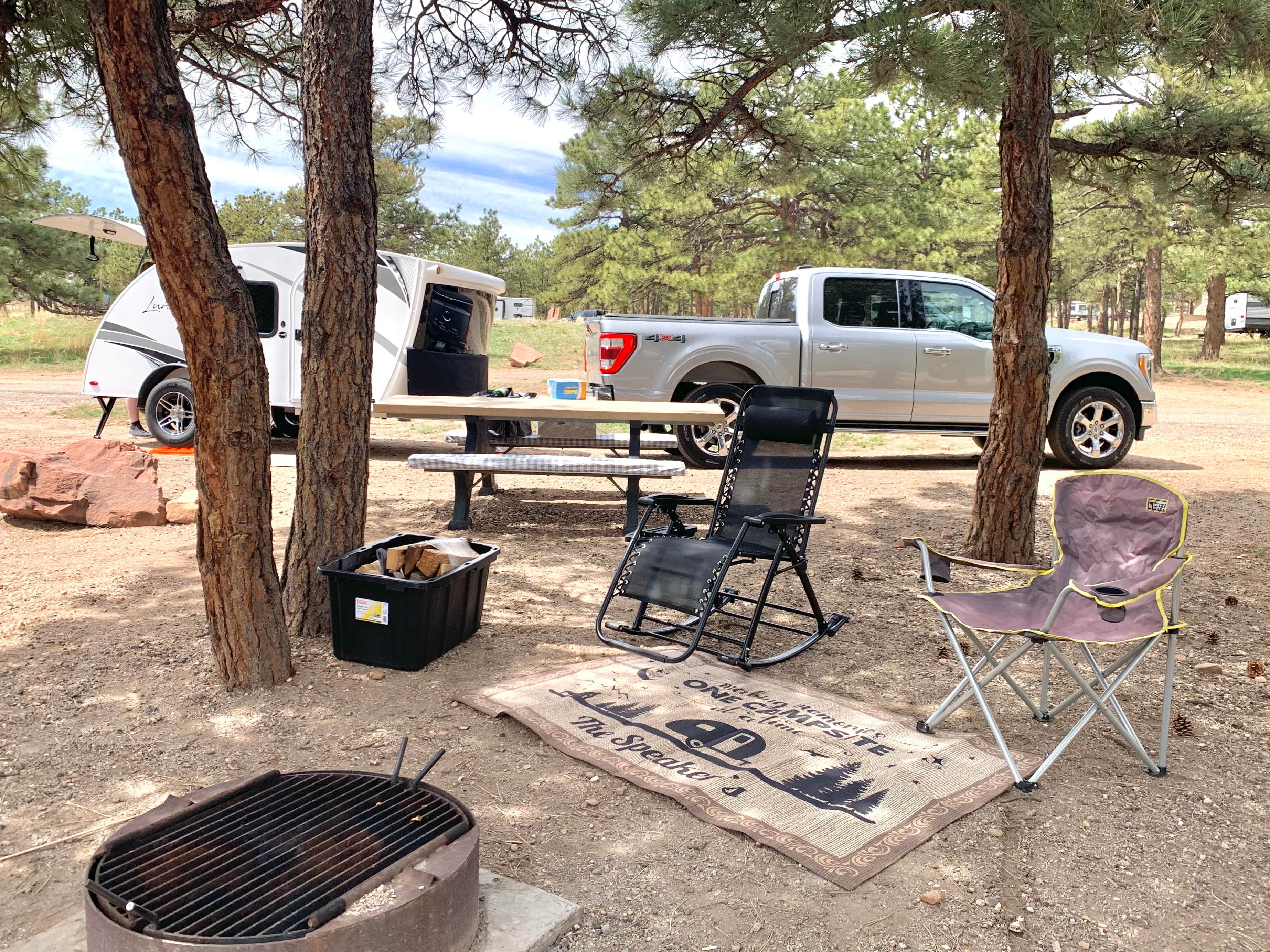 Camper-submitted photo at Eagle Campground at Carter Lake near Hygiene, CO