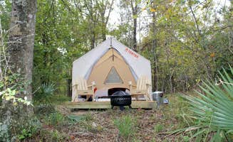 The Dyrt's photo at Tentrr State Park Site - Louisiana Fontainebleau State Park - Pond View G - Single Camp near New Orleans, LA