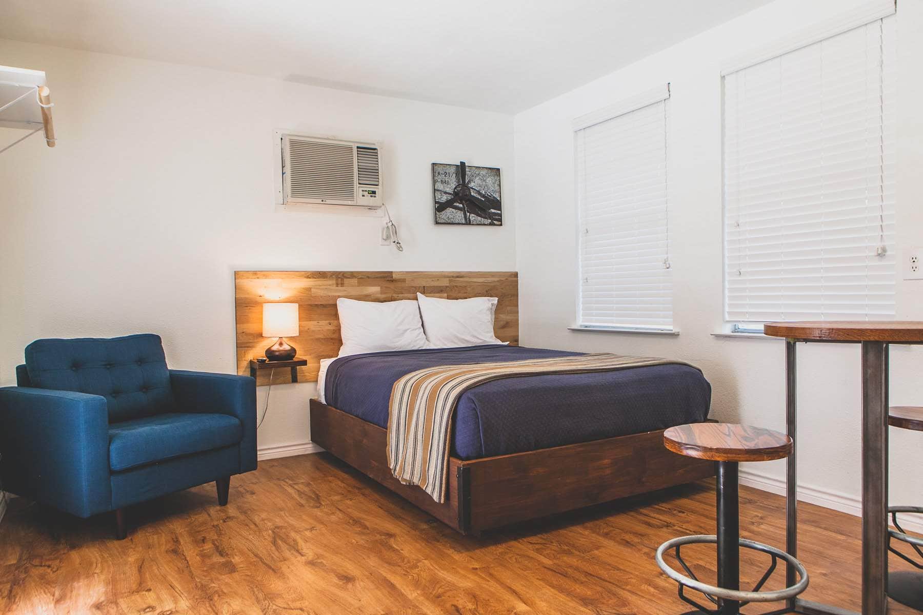Horizon M.'s photo of glamping accommodations at Mystic Quarry near Universal City, TX
