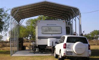 Lori B.'s photo of camping with pets at Quality Rentals 533 S Vista Ln Sandia TX 78383 near Calliham, TX