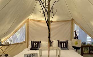 Radio R.'s photo of glamping accommodations at Radio Ranch near Burnt Ranch, CA