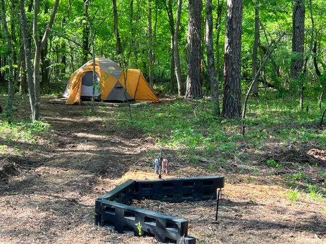 Frank & Jo K.'s photo at Camp 62 on Petit Jean Mountain near Ozark-St. Francis National Forests