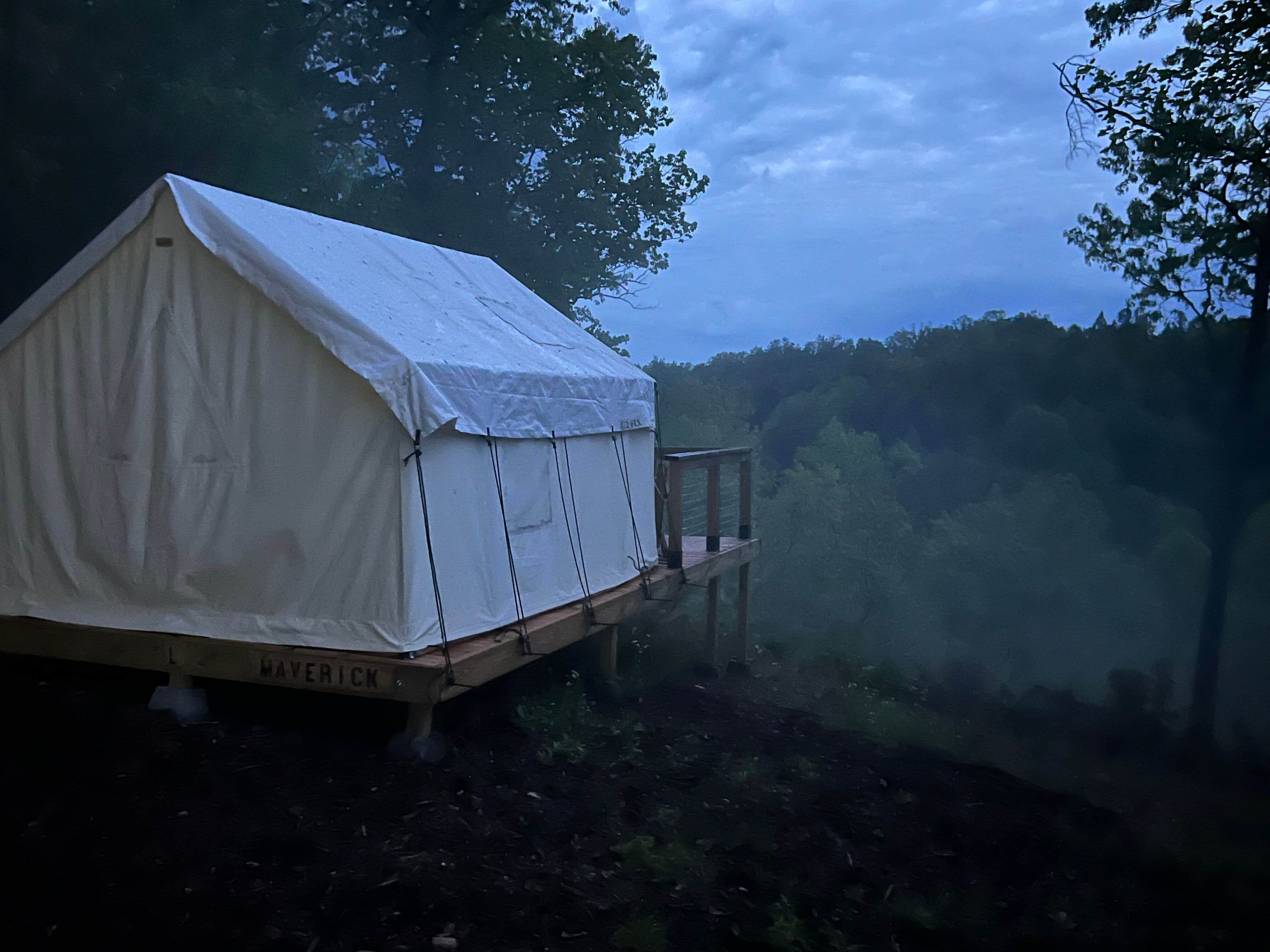 The Dyrt's photo at Tentrr Signature Site - Viper at Defenders Retreat - Site B near South Carthage, TN