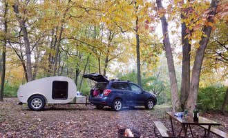 Camping near Alana Springs Lodge and Campground: White Mound County Campground, Loganville, Wisconsin