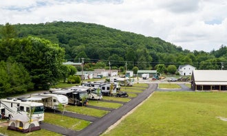 Camping near Camper Mountain on Roaring Creek: Big Mike's Creekside RV Resort, Newland, North Carolina