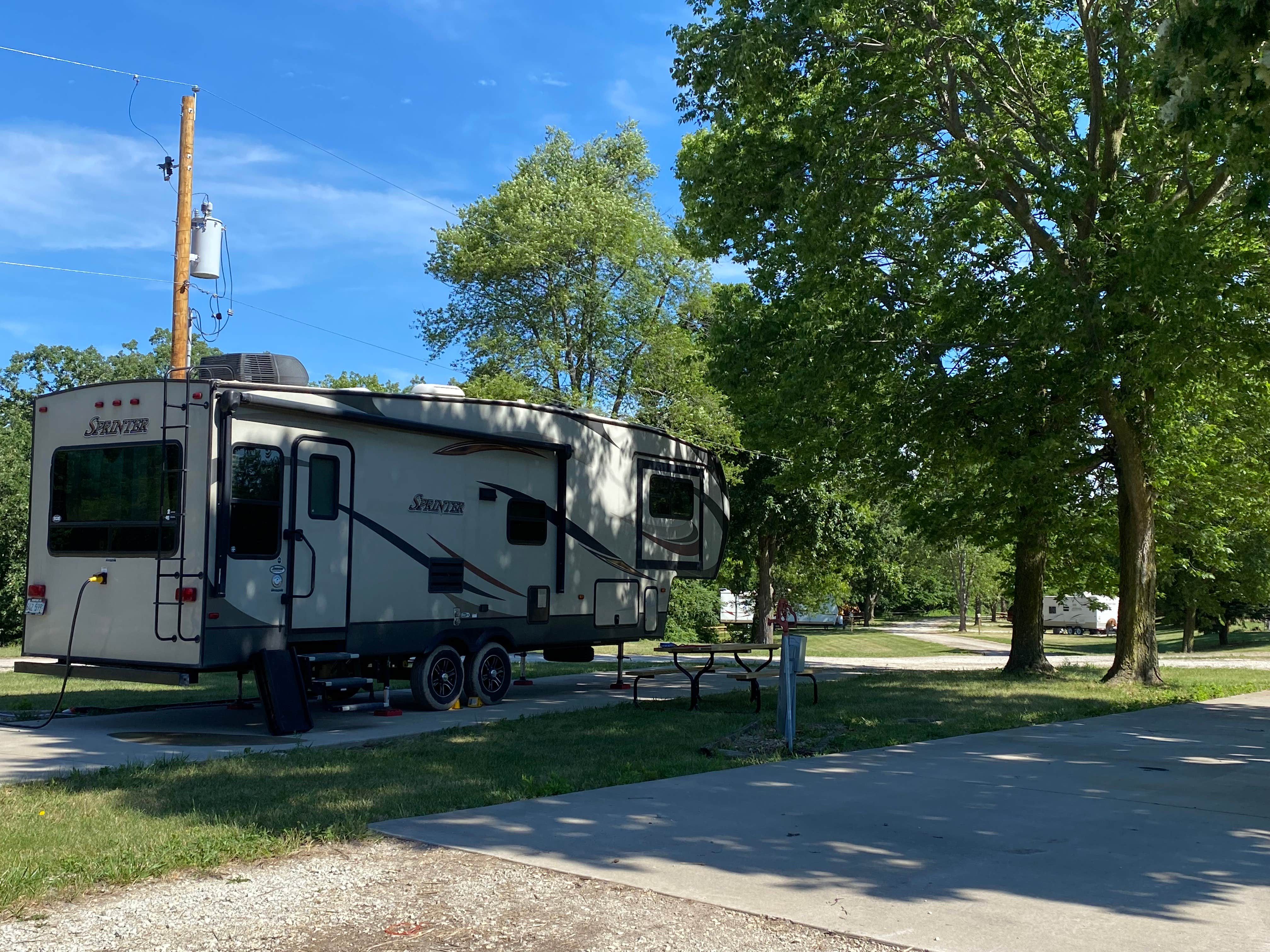 Camper-submitted photo at Starved Rock Family Campground near Streator, IL