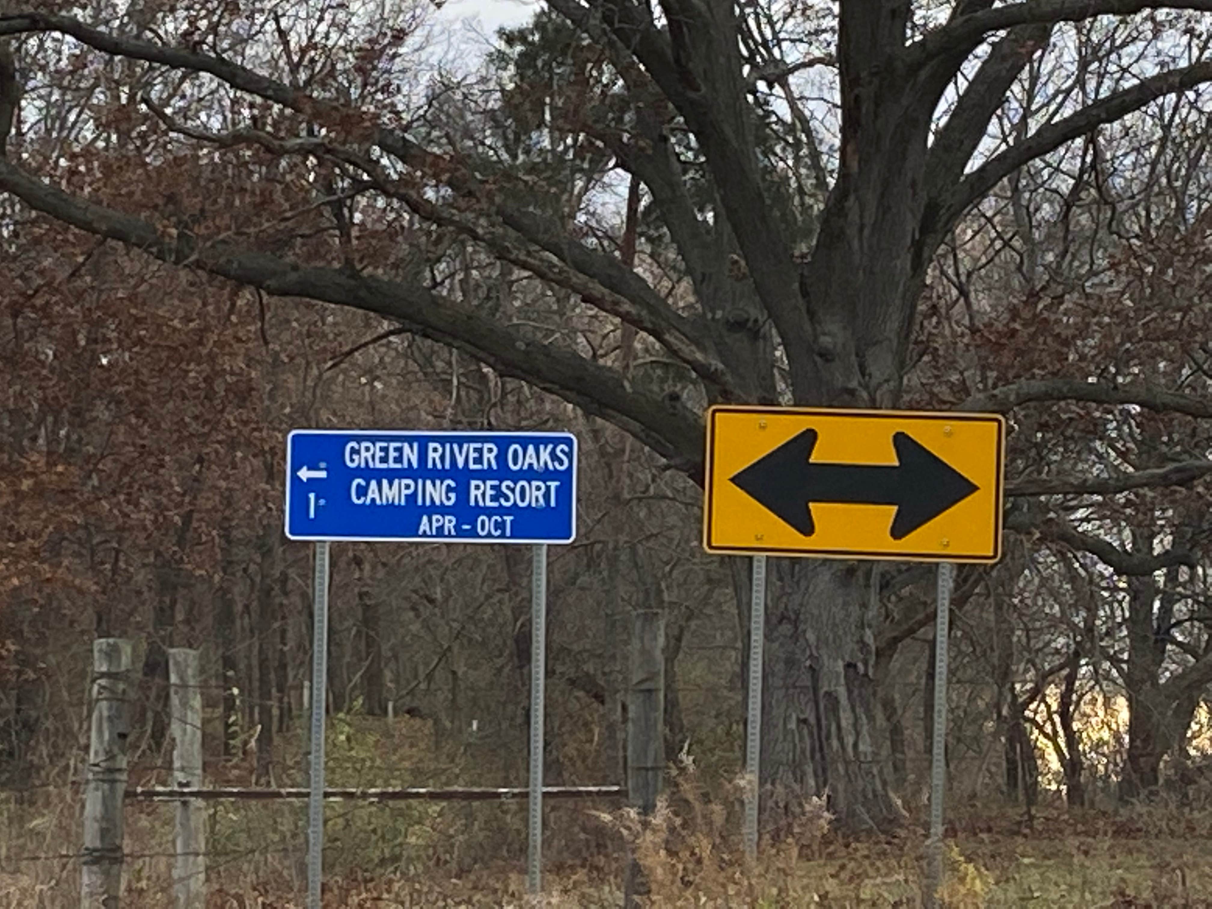 Camper-submitted photo at Green River Oaks Camping Resort near Big Rock, IL