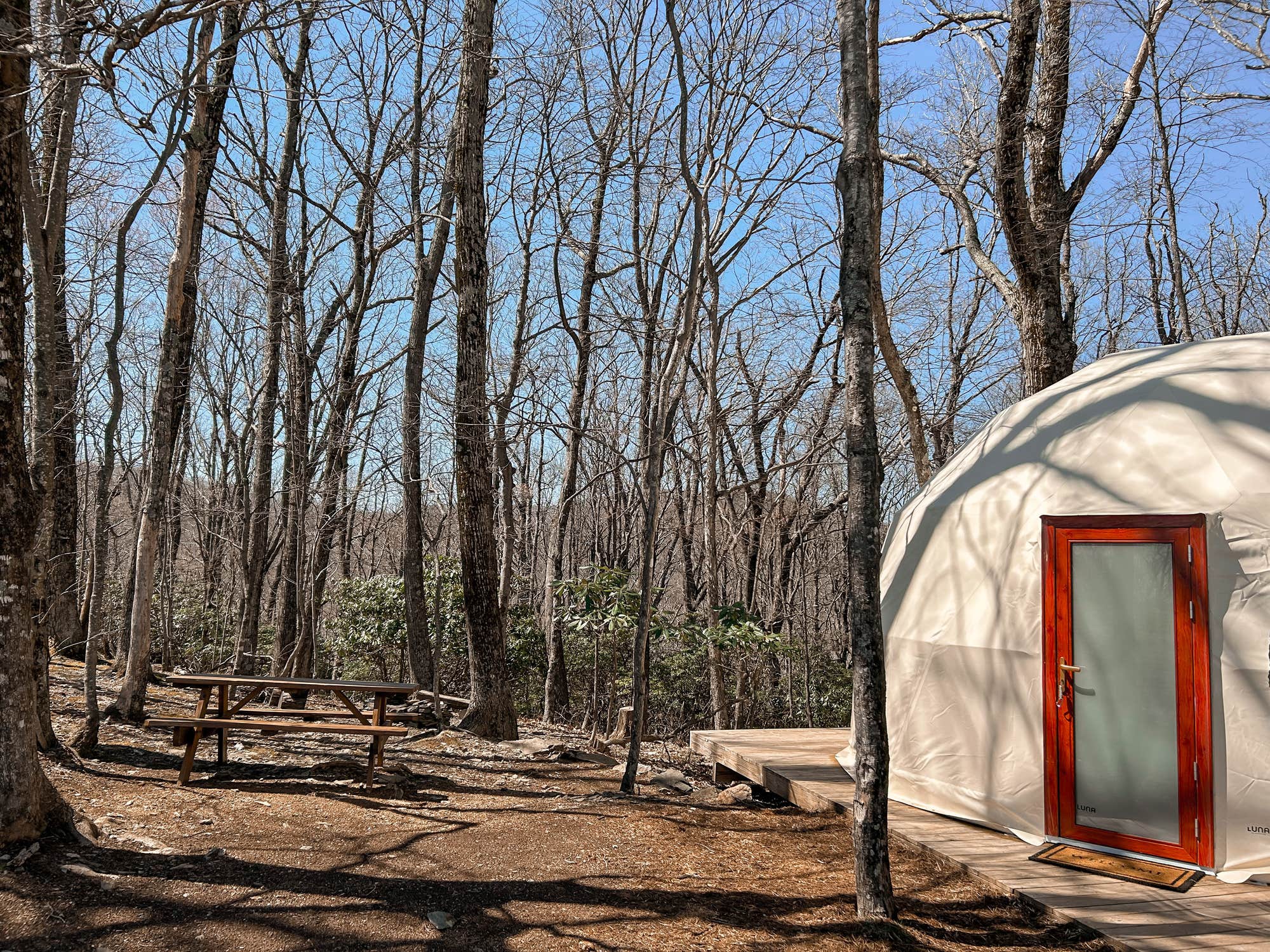 The Dyrt's photo of tent camping at Blue Bear Mountain Camp near North Wilkesboro, NC