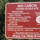 Review photo of Mid-Canon Fishing Access Site by Dexter I., October 8, 2018