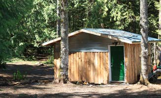 Lucia M.'s photo of glamping accommodations at Greenstone Farm Camping near Granite Falls, WA