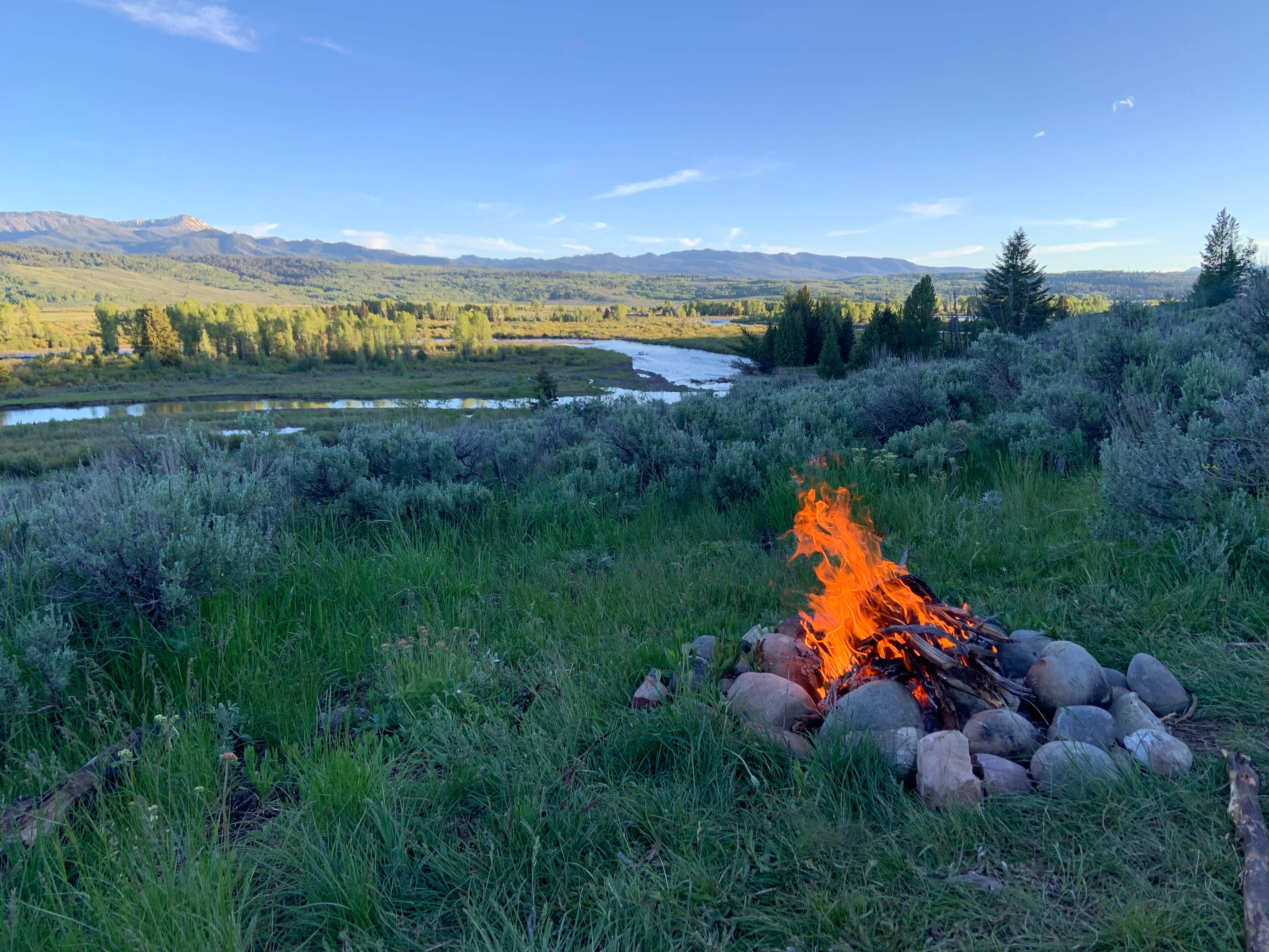 Camping near Brooks Lake Campground: Turpin Meadow Campground, Moran, Wyoming