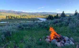 Camping near Brooks Lake Campground: Turpin Meadow Campground, Moran, Wyoming