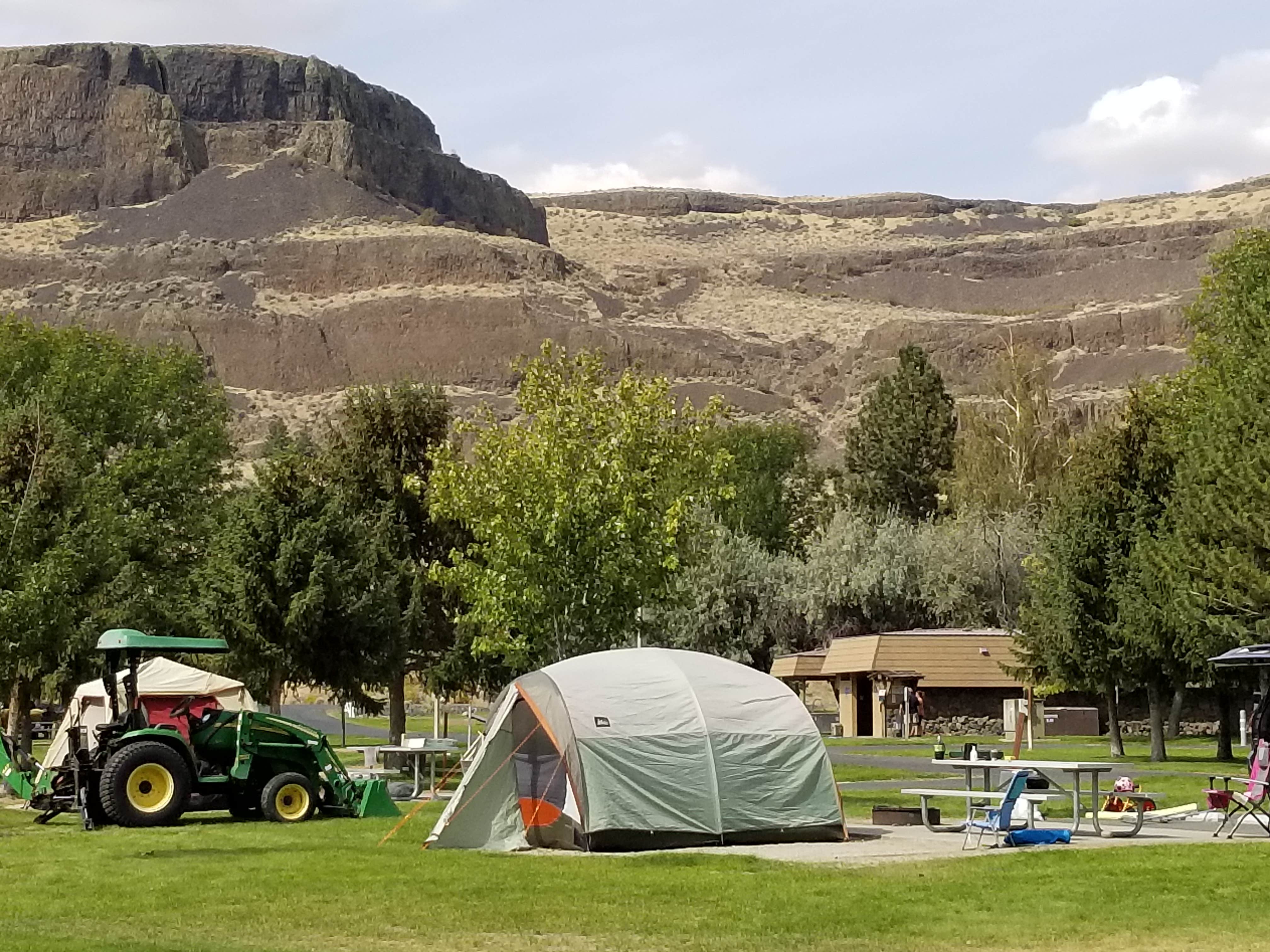 Christi R.'s photo at Dune Loop Campground — Steamboat Rock State Park near Hartline, WA