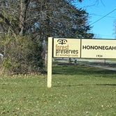 You'll easily be able to spot this roadside sign that will lead you to Hononegah