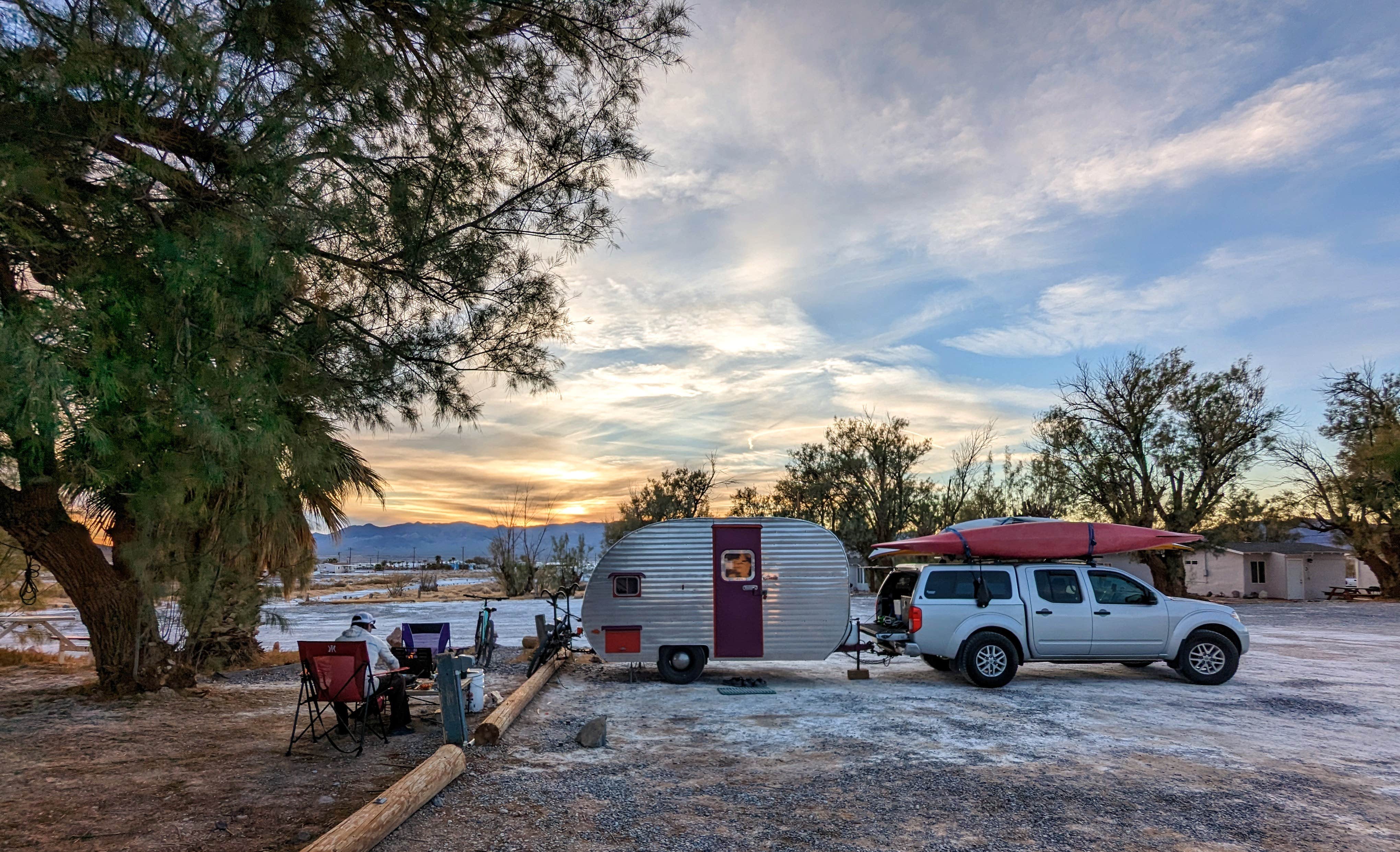 Shari  G.'s photo of rv camping at Delight’s Hot Springs Campground near Baker, CA