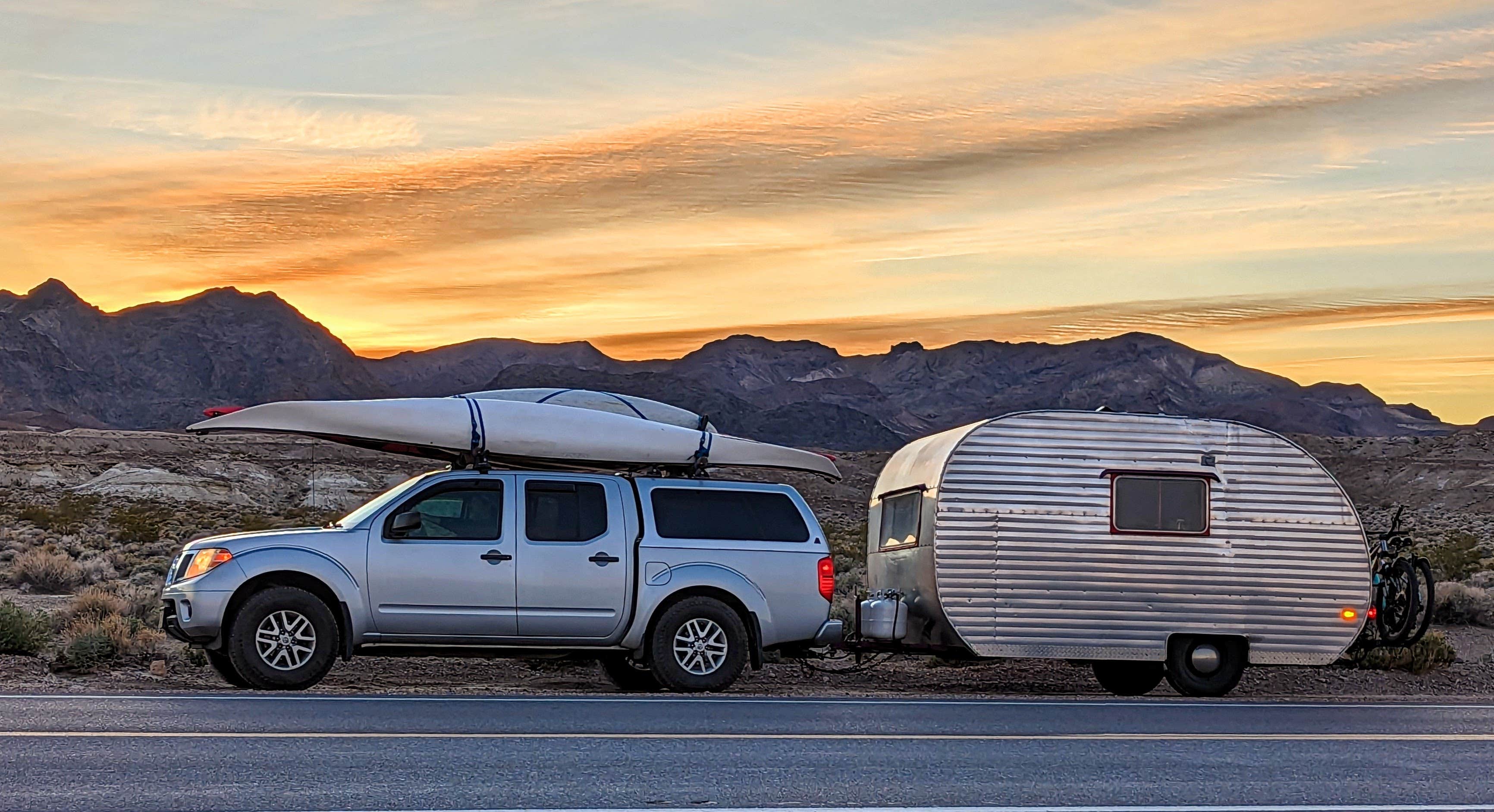 Shari  G.'s photo of rv camping at Delight’s Hot Springs Campground near Baker, CA