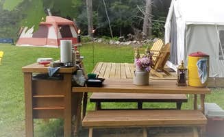 The Dyrt's photo at Tentrr Signature Site - Fireflies and a Love Story - Coleman Outfitted Site near Springfield, VT
