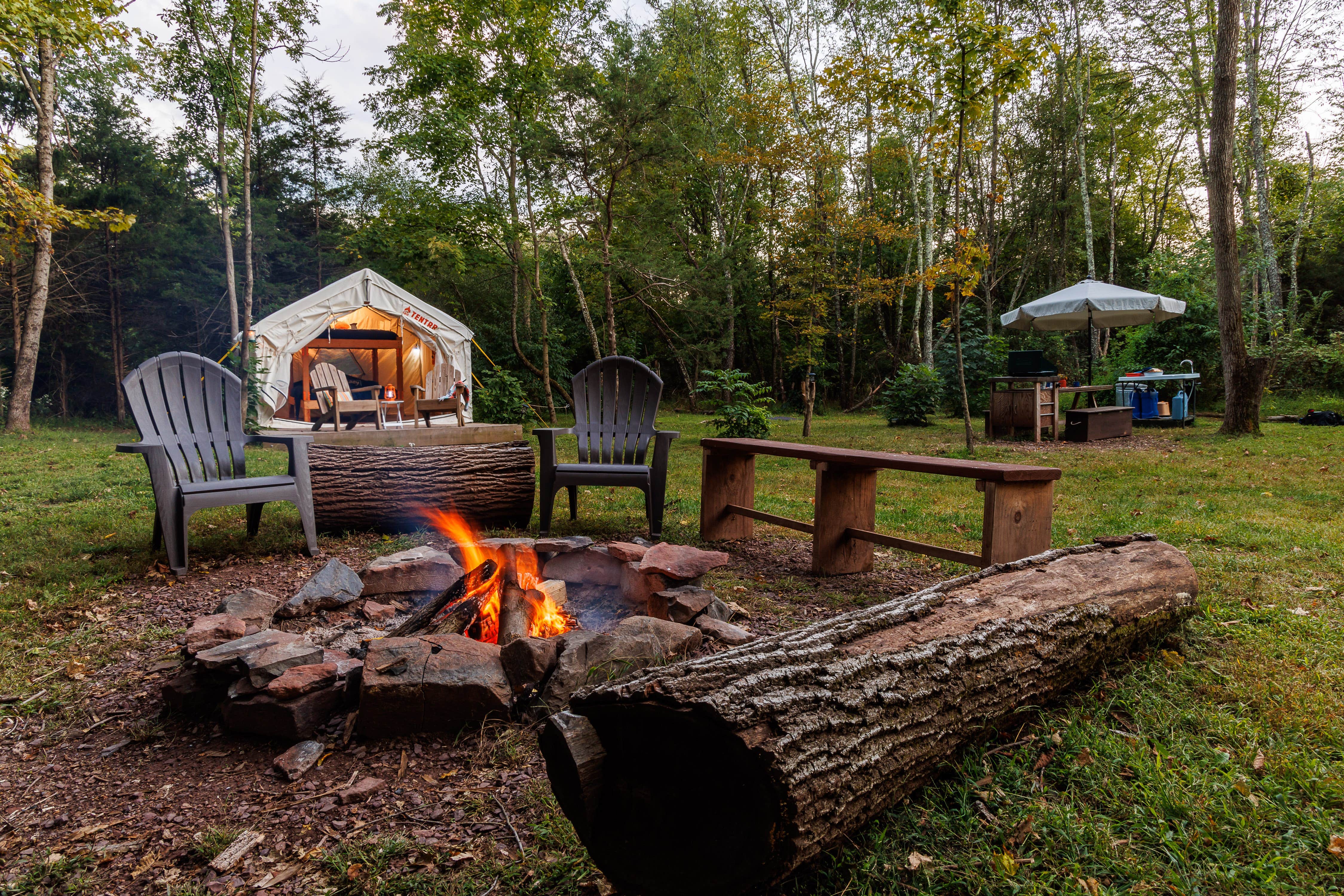 The Dyrt's photo at Tentrr Signature Site - Nockamixon Forest Camp near Red Hill, PA