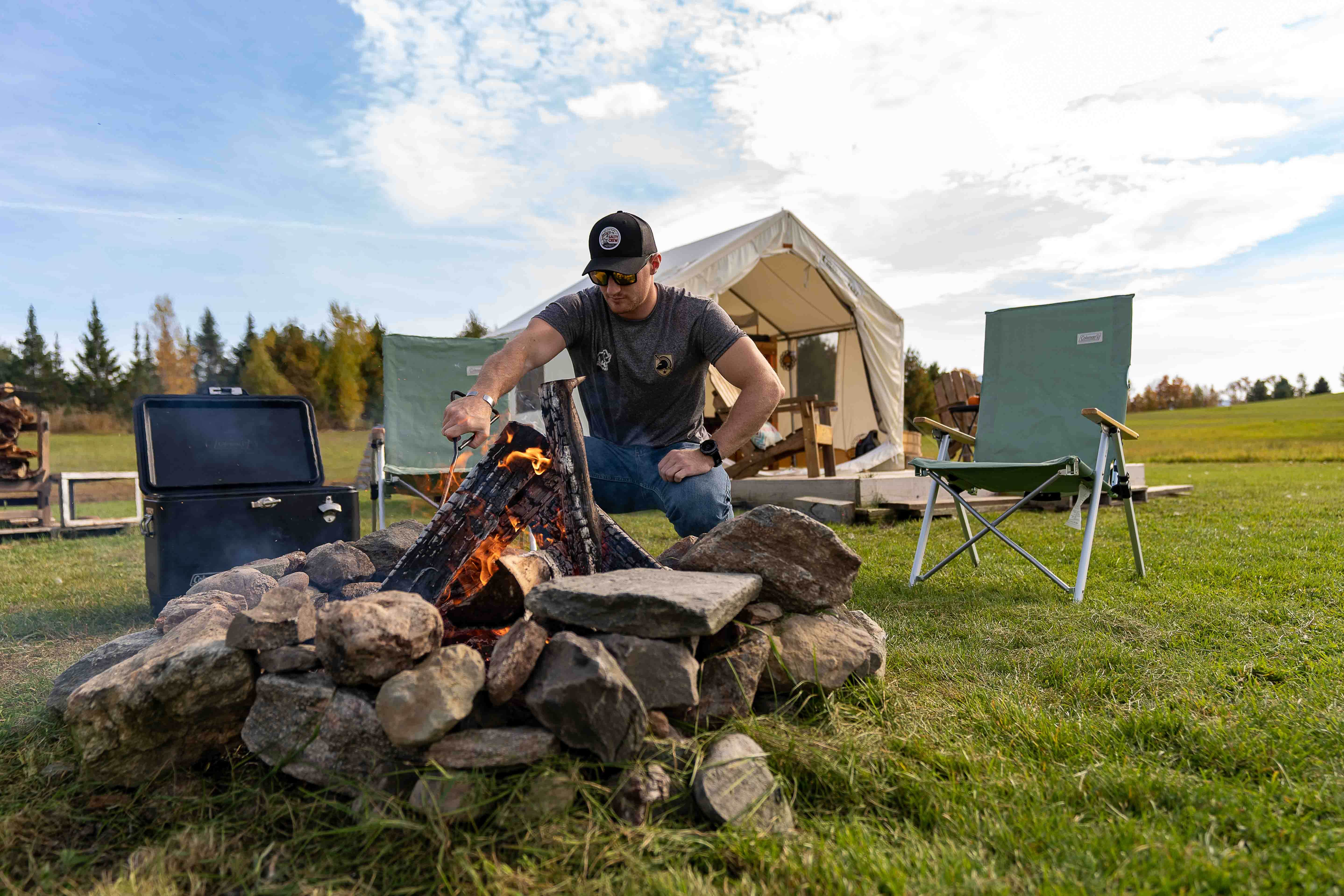 The Dyrt's photo at Tentrr Signature Site - Belle Vista Farm - Coleman Outfitted Site near Morrisville, VT