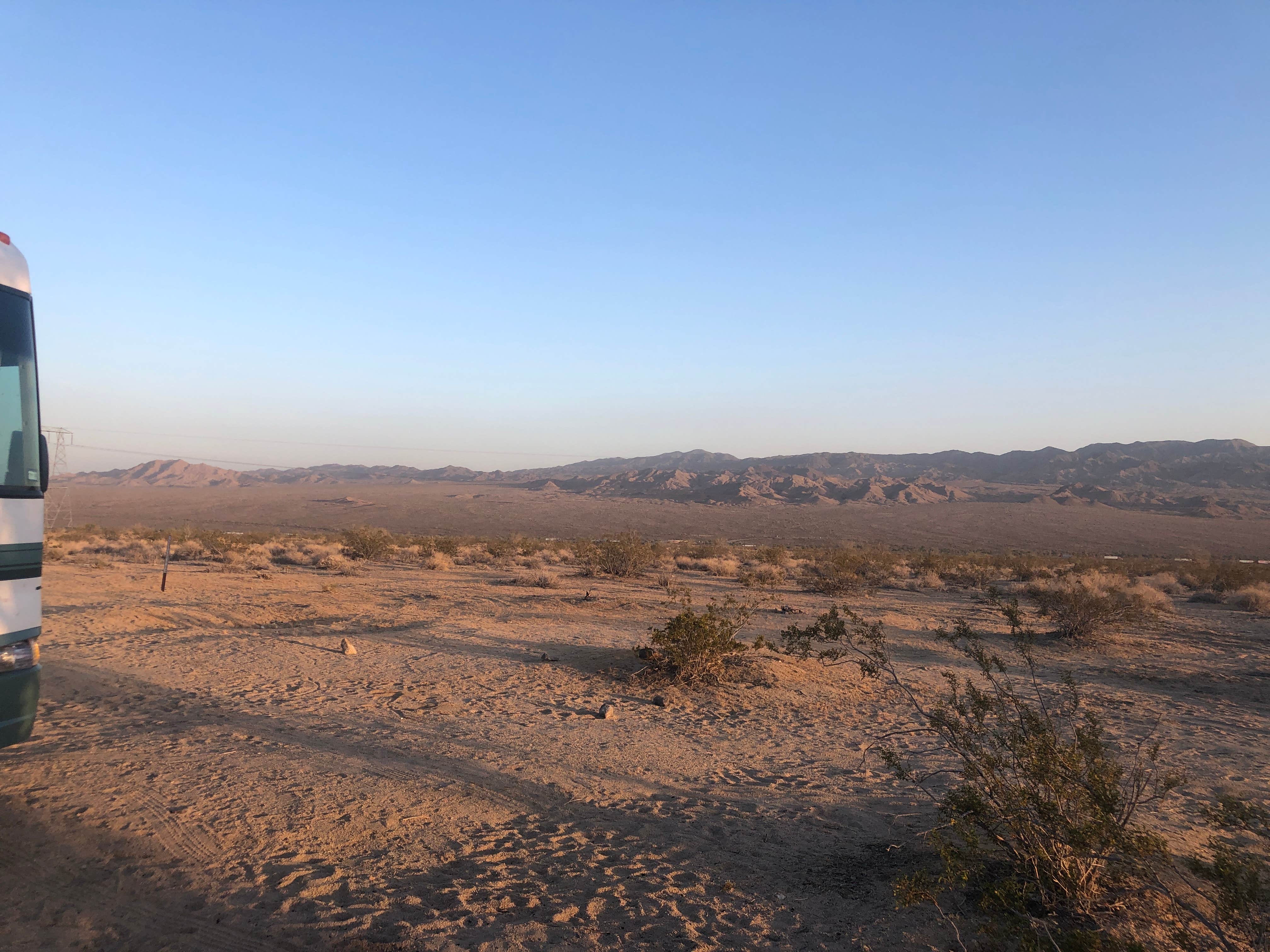 Camper-submitted photo at Joshua tree BLM by entrance near Joshua Tree National Park