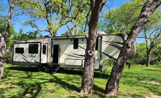 Camping near Fort Richardson State Park Hist. Site and Trailway: Cozy Acres Tiny Home Community - RV Sites, Bridgeport, Texas