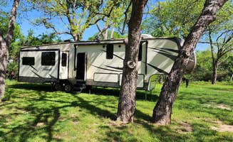 Felicia's photo of rv camping at Cozy Acres Tiny Home Community - RV Sites near Graford, TX