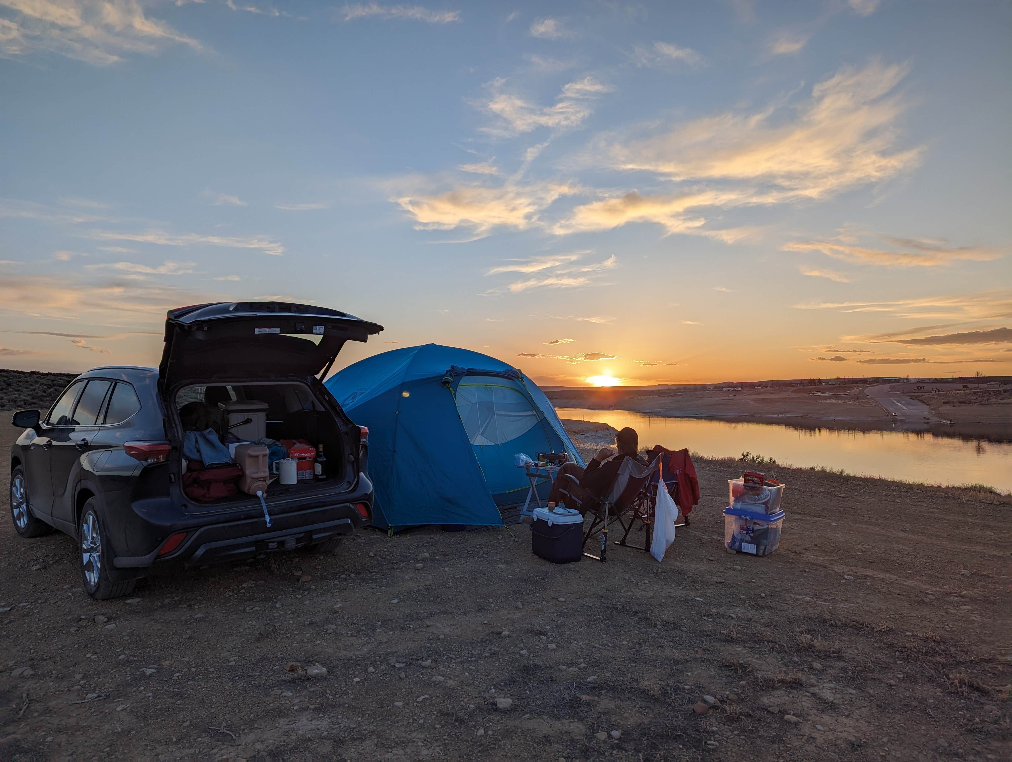 Lee F.'s photo at Buckboard Wash - Dispersed near Green River, WY