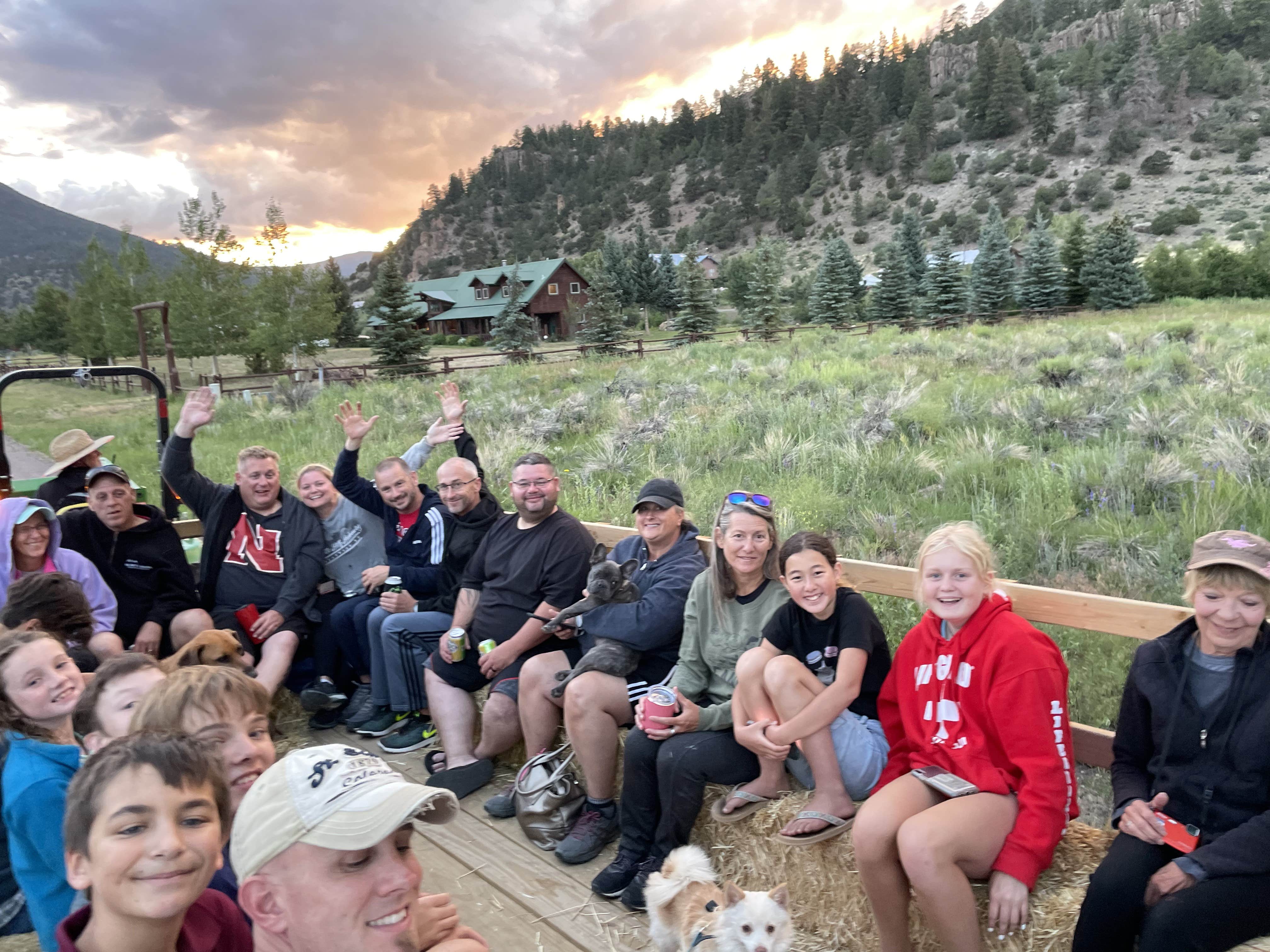 Lauren W.'s photo of camping with pets at Aspen Ridge RV Park near Rio Grande National Forest